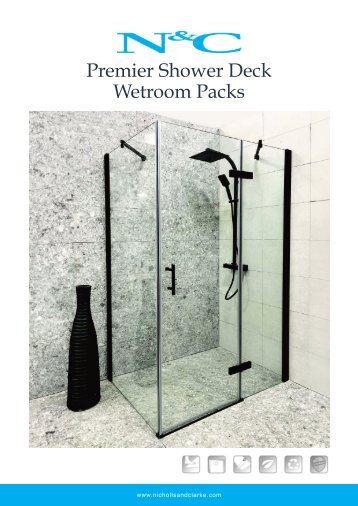 NC Premier Shower Deck Wet Room Packs
