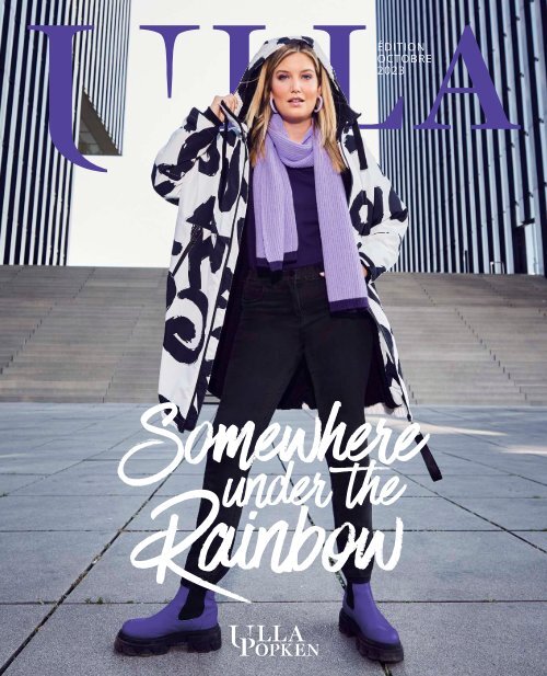 Ulla Popken Manteau Oversized En Molleton Avec Fentes Latérales – Violet Profond – Femme Grandes Tailles 52-54
