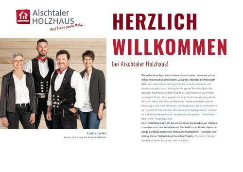 Aischtaler Holzhaus - Heinlein