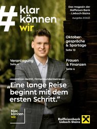 Raiffeisen Kundenmagazin 2. Ausgabe 2023