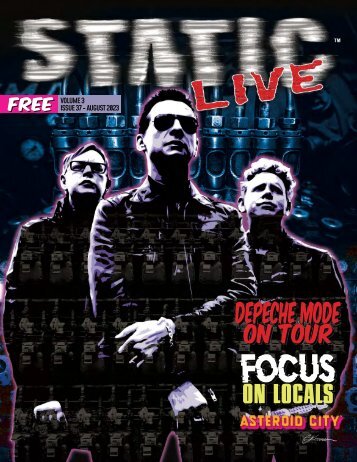 Static LIVE Magazine August, 2023