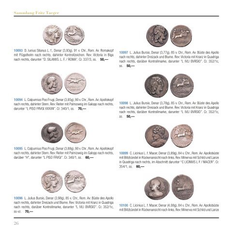 11. Rhenumis Auktion Münzen