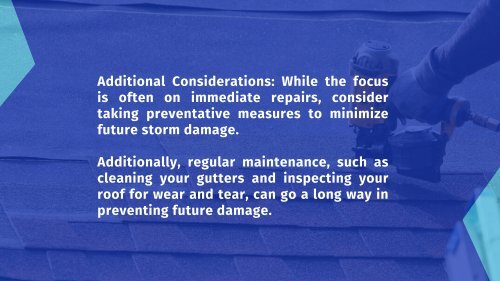 Weathering the Storm: A Comprehensive Guide to Navigating Roofing Storm Damage Repairs