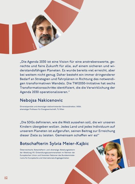 Österreichs Engagement für die Agenda 2030