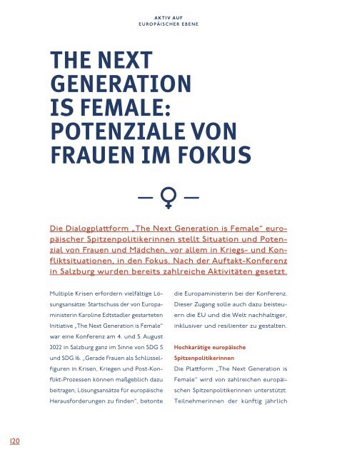 Österreichs Engagement für die Agenda 2030