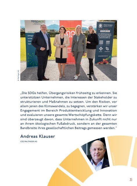 Österreichs Engagement für die Agenda 2030