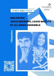 Encontro : Joyce Moreno & Louis Matute