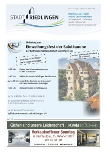 10.10.2023 Amtliches Mitteilungsblatt Riedlingen