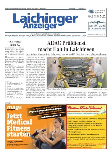 11.10.2023 Laichinger Anzeiger