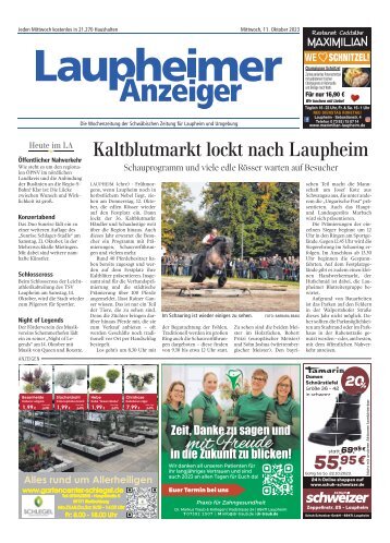 11.10.2023 Laupheimer Anzeiger