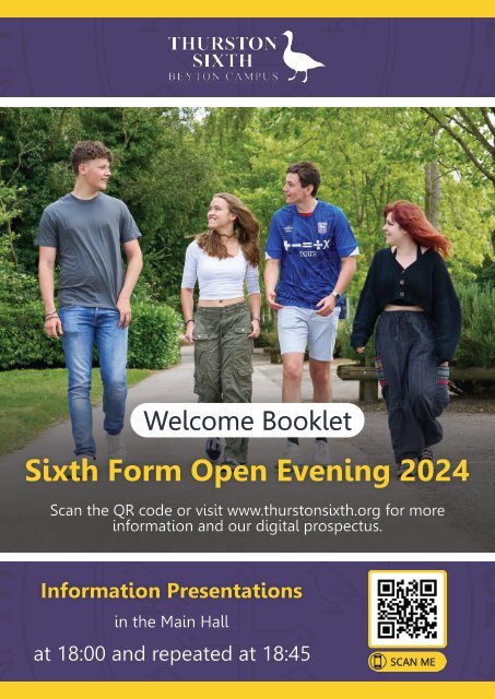 Thurston Sixth Beyton Campus Open Evening Booklet 2023