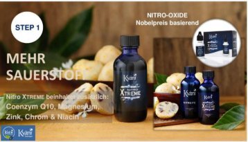 Das flüssige Multitalent. NitroXtreme aus dem Gesundheits Dreieck. Das legendäre Triangle of Wellness. MEHR Sauerstoff. Nitric Oxide. Gesunde Energie