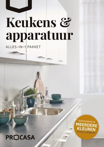 Procasa Keukens &amp; Apparatuur September 2023 