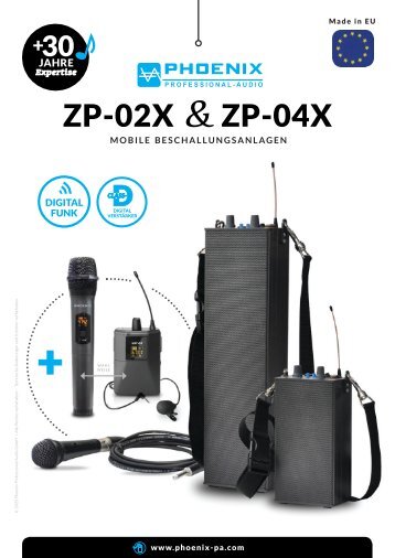 ZP-02X & ZP-04X Produktinformation | Phoenix PA