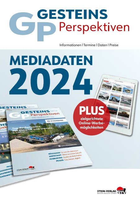 Mediadaten GesteinsPerspektiven 2024