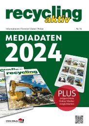 Mediadaten recycling aktiv 2024