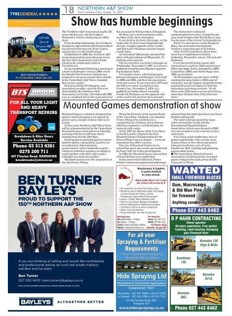 North Canterbury News: October 12, 2023