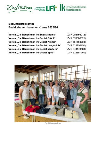 Bildungsprogramm Bezirk Krems 2023_2024 - neu