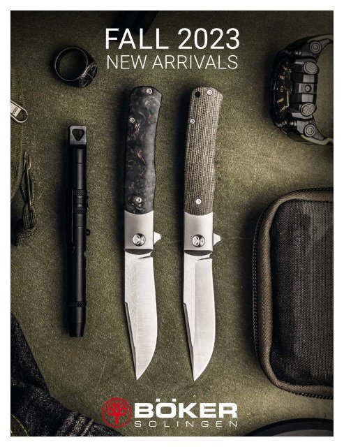 Boker Outdoor and Collection | Fall 2023