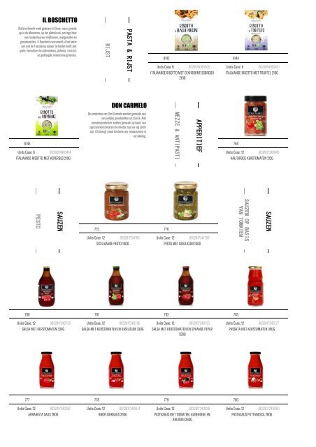 Eindejaarscatalogus Bleuzé Fine Food 2023