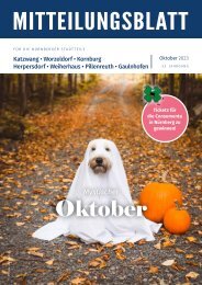 Mitteilungsblatt Nürnberg-Katzwang/Worzeldorf/Herpersdorf - Oktober 2023