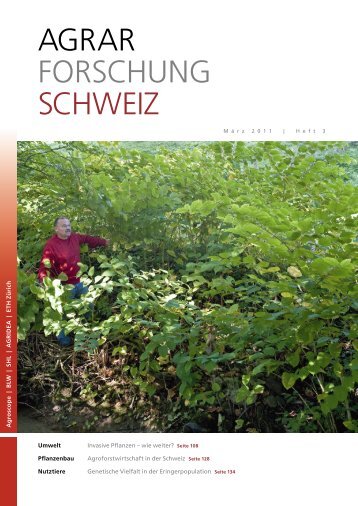 Download PDF - Agrarforschung Schweiz