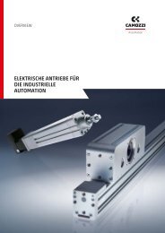 ELEKTRISCHE ANTRIEBE FÜR DIE INDUSTRIELLE AUTOMATION