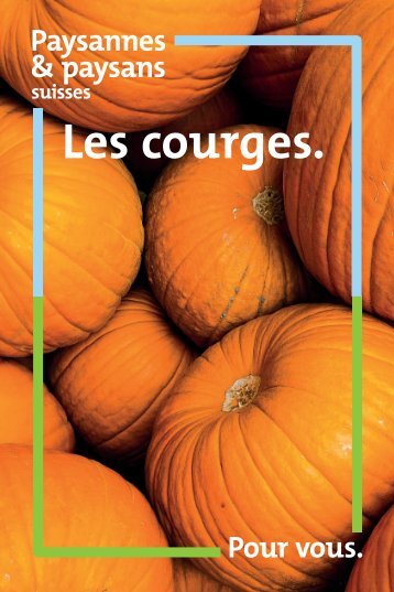 Mini-brochure Les courges