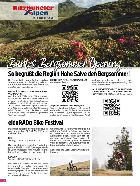 Stadtmagazin Wörgl Mai 2023