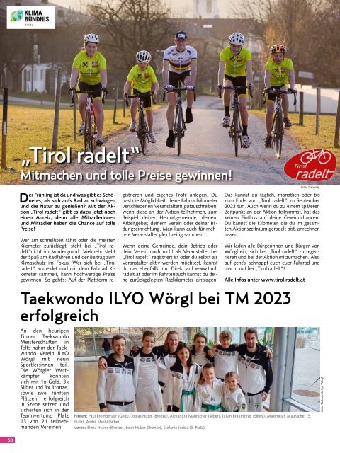 Stadtmagazin Wörgl Mai 2023