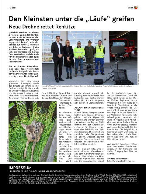 Stadtmagazin Wörgl Mai 2023