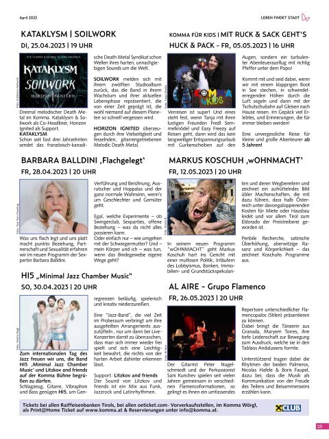 Stadtmagazin Wörgl April 2023
