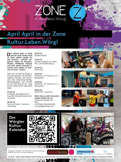 Stadtmagazin Wörgl April 2023