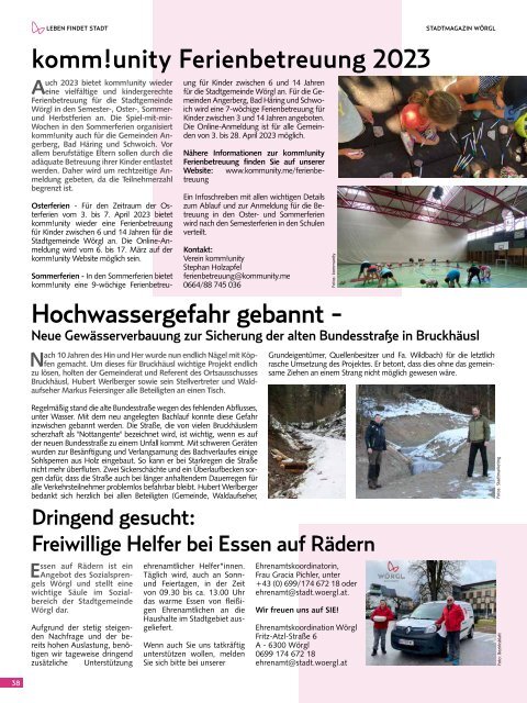 Stadtmagazin Wörgl März 2023