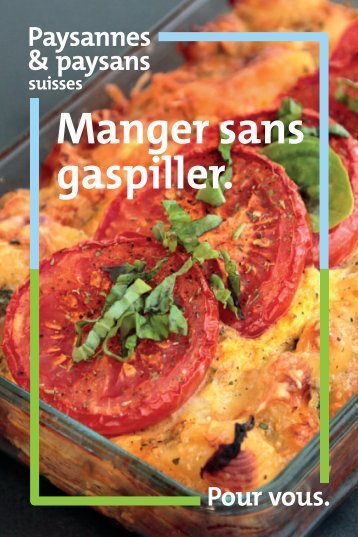 Manger sans gaspiller