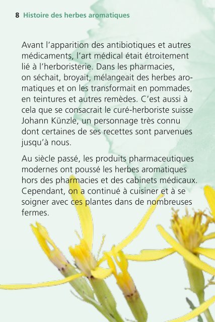 Les herbes aromatiques