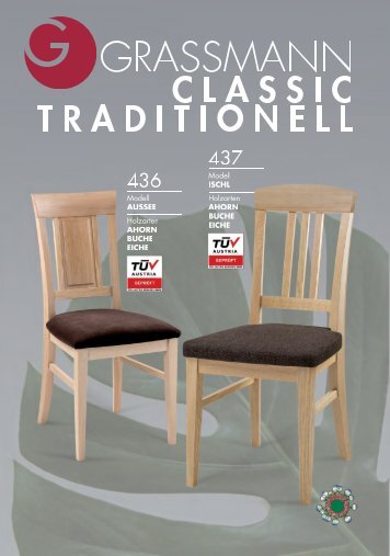 Grassmann Sesselkatalog Serie Classic 
