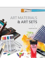 Royal & Langnickel 19pc Essentials Watercolor Artist Colors Flipkit Travel Set