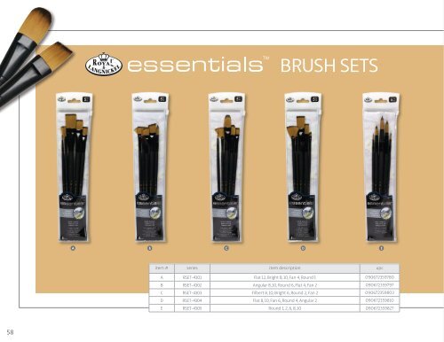 Premium Brush Catalog 2024