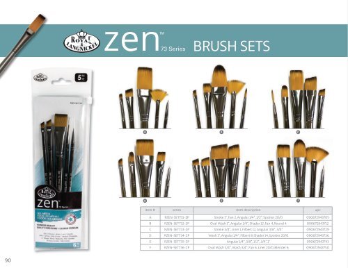 Premium Brush Catalog 2024