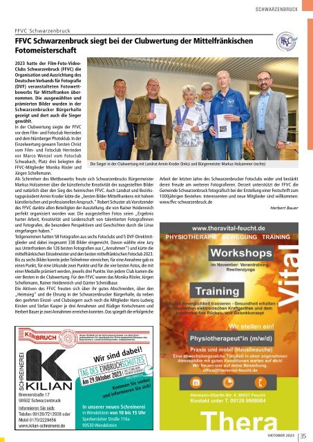 Reichswaldblatt - Oktober 2023