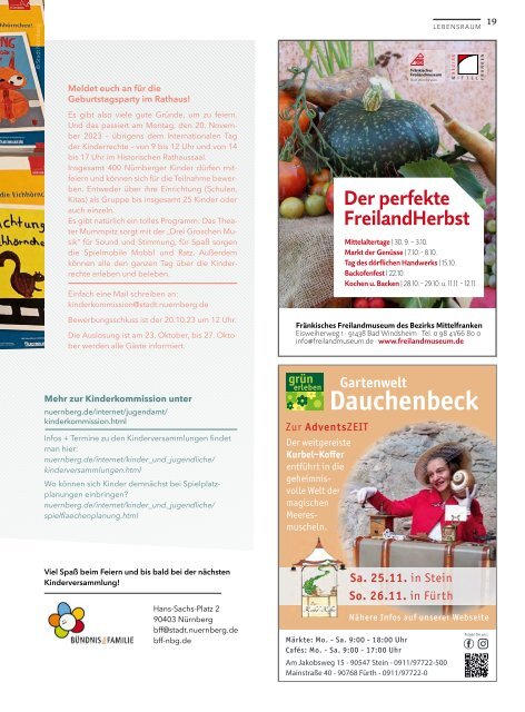 ELMA - Elternmagazin, Oktober 2023