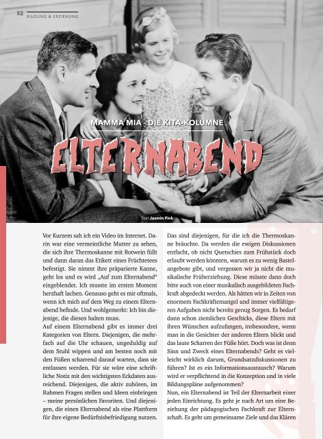 ELMA - Elternmagazin, Oktober 2023