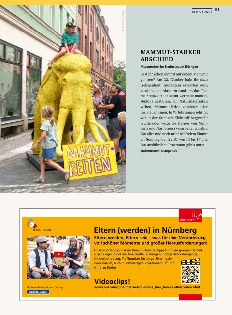 ELMA - Elternmagazin, Oktober 2023