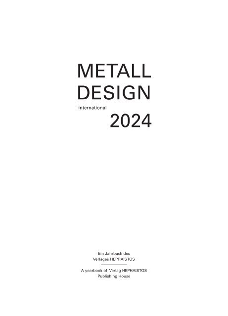 MetDes Vorschau 2024