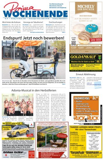 Prima Wochenende 41 2023