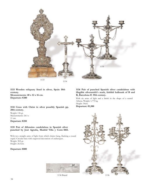 Decorative arts Auction. Furniture. Antiques