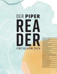 PIPER Reader Frühjahr 2024