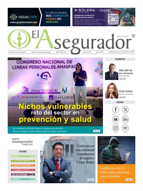 El Asegurador 15 Oct 23