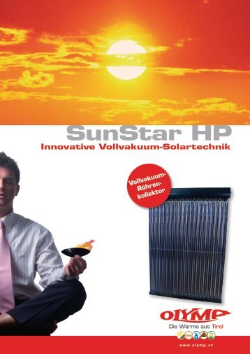 Die „Heatpipe“ so arbeitet der Olymp SunStar HP - HELS
